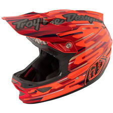 Troy Lee Designs TLD D3 Composite Downhill MTB Bicycle Helmet Code Orange Medium