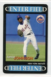 1996 Team Out Baseball Game Card - Lance Johnson - New York Mets - Picture 1 of 1