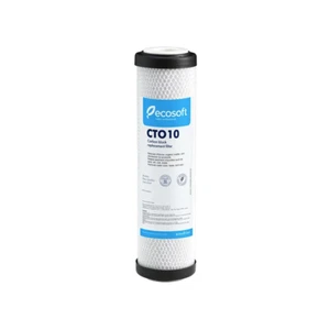 Ecosoft Filtro di Ricambio Blocco Carbonio 2,5" × 10" 10 Micron (CTO10) - Foto 1 di 1