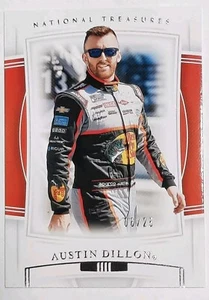 2020 Panini National Treasures Holo Silver #25 Austin Dillon /25  - Picture 1 of 2
