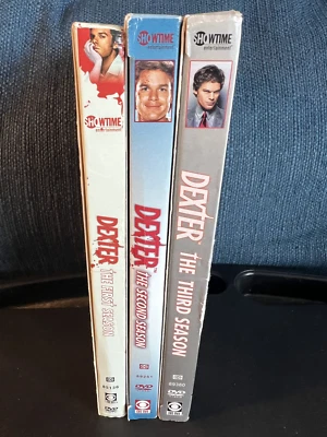 Dexter TV Series Seasons 1 2 & 3  DVD Box Sets Foto 1 de 2