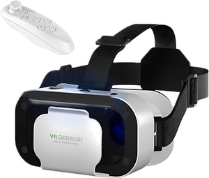 VR Brille 3D Virtual Reality Headset Handy Augenschutz Unterhaltung 4,7-6,5 Zoll - Afbeelding 1 van 6
