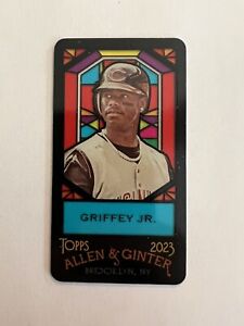 2023 Topps Allen Ginter Ken Griffey Jr. Mini Stained Glass SSP of 25 #351