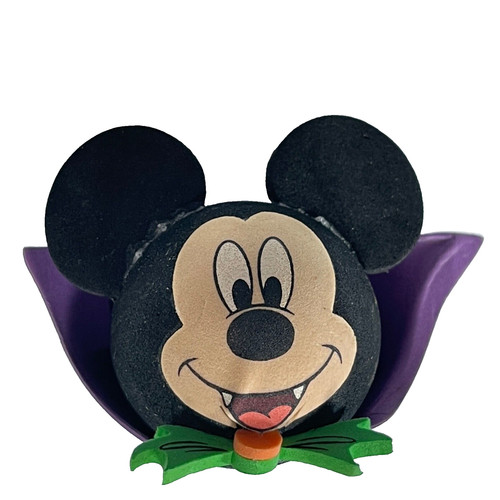 Disney VAMPIRE HALLOWEEN MICKEY Car Antenna Topper Cape Fangs Ball