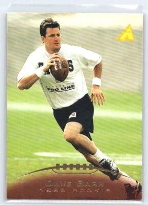 1995 Pinnacle Dave Barr #230  RC Rookie   Philadelphia Eagles - Image 1 of 2