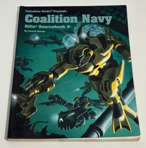 Palladium Books Rifts Sourcebook 4 Coalition Navy - Picture 1 of 5