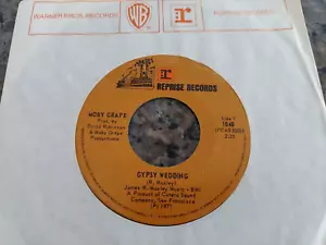 MOBY GRAPE 45 " Gypsy Wedding / Apocalypse " REPRISE Canada 1971' - Picture 1 of 2