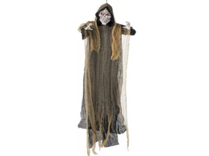 6ft Hanging Grim Reaper Halloween Prop Decoration Skeleton Scary Indoor Outdoor - Picture 1 of 3