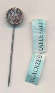 (350) Unbekanntes Abzeichen SCHLANGEN Abbildung 925 Silber Stempel - Picture 1 of 2