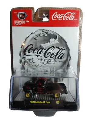 M2 Machines Coca Cola 1950 Studebaker 2R Truck  A09 1:64 Limited Edition 9600 - Image 1 of 2