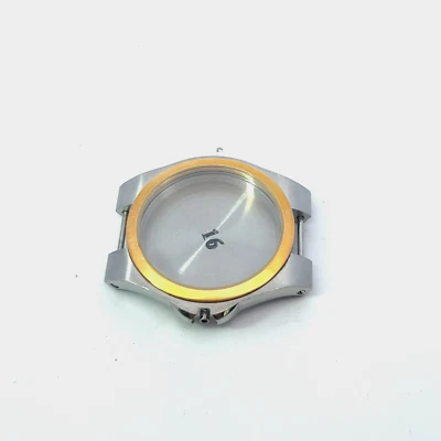 Reloj Movado Luno 0606906 81E71850 Acero Inoxidable Dos Tonos Caja y Cristal Foto 1 de 2