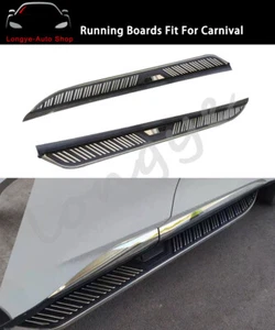Barras Nerf escalón lateral 2 piezas estriberas aptas para KIA Carnival Sedona 2015-2020 - Imagen 1 de 8