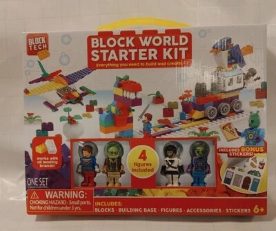 Block World Starter Kit Compatible con Legos  Foto 1 de 2