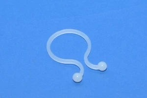 50x Wiederlösbare Kabelbinder Twist / Driller für 25 - 27.5 mm, Farbe Natur, NOS - Picture 1 of 4