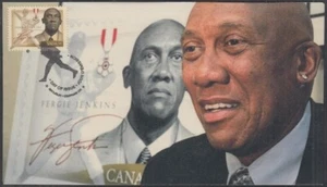 CANADÁ # 2434.3 Ferguson Jenkins, 1er canadiense en el Salón de la Fama del Béisbol FDC - Imagen 1 de 1