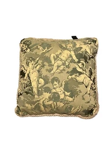 Reed Vintage Angel Throw Pillow. 15x15 Excellent Condition ✅ - Picture 1 of 3