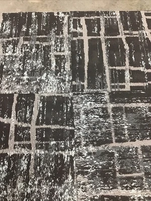 Ковровая плитка 24 X 24 темно-серая светло-серая цвет морской волны синий вырез ворс уровень петля прокладка - Изображение 1 из 4