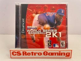 World Series Baseball 2K1 (Sega Dreamcast, 2000) Complete Tested Refurb