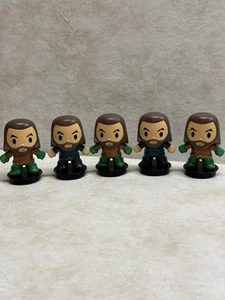 5x Aquaman And The Lost Kingdom Movie Cup Topper Figure Only Movie Theater Promo - Picture 1 of 4