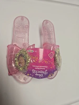 Sapatos Disney Princesa Aurora Criança Meninas Tamanho 3+ Jakks Rosa Pacífico - Imagem 1 de 3