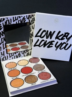 Revolution London Eyeshadow Palette “Low Key Love You” 9 Shades Beautiful NEW  - Image 1 of 4