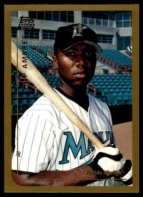 1999 Topps Traded & Rookies Chip Ambres Florida Marlins #T35 - Image 1 of 2