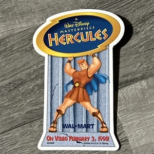 Disney Masterpiece Hercules Movie Promo Pin Video Vintage 1998 Walmart W12 - Picture 1 of 2