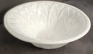 Pottery Barn Juliette Tapering Stoneware 13" Serving Bowl - Picture 1 of 4