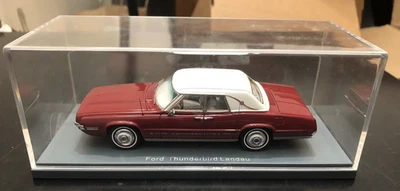 Neo Scale Models 1969 Ford Thunderbird Landau Red Car - 1:43 - L.E. 1 of 500 - Image 1 of 4