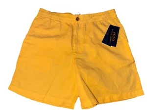 Boys Ralph Lauren Polo Linen Shorts 16 Yellow NEW  - Picture 1 of 5