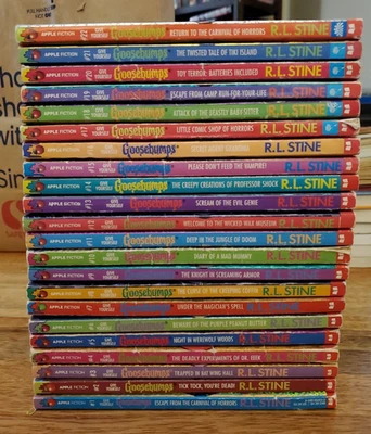 COMPLETE SET 1-22 Give Yourself Goosebumps R.L. Stine, RARE, 15 TRUE 1st Prints Foto 1 de 4