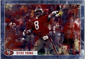 Topps Fire Transcendent Touchdowns 2015 #TTSY Steve Young - Imagen 1 de 2