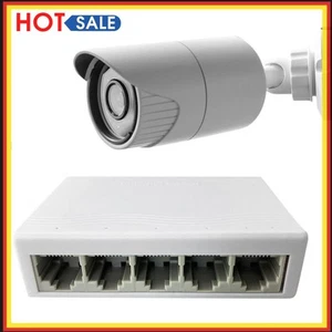 5-Port-Gigabit-Ethernet-Switch 1000 Mbit/s, Kunststoffgehäuse, Plug & Play (EU-S - Afbeelding 1 van 11