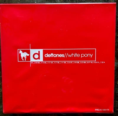 Deftones – White Pony (2000 Promo 2×LP, Red Vinyl, PRO-A-100174) – Unplayed NM, - Image 1 of 4