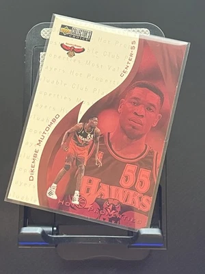 1997-98 Upper Deck Collector's Choice - Hot Properties Dikembe Mutombo #356  - Image 1 of 3