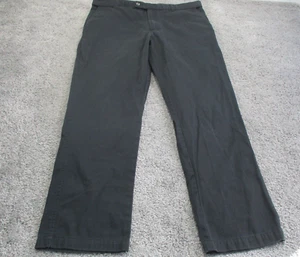 Farah Classic Chinos/Pants/Trousers 92S Black Cotton Stretch Mens - Picture 1 of 18