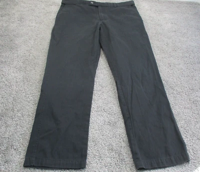 Farah Classic Chinos/брюки/брюки 92S черный хлопок эластичной мужской - Изображение 1 из 4