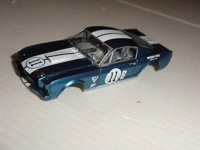 AFX FORD '65 SHELBY GT350R MARK DONOHUE MEGA G+ 1.7 Long HO SLOT BODY Foto 1 de 4