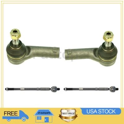 4 extremos de varilla de amarre Delphi interior exterior izquierdo para Audi TT 2000~2006 XH Foto 1 de 4