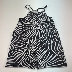 NWT $70 Women’s XS Free People Movement Hot Shot Romper in Zebra - Picture 1 of 7