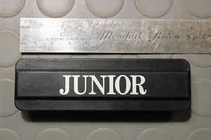 Badge Schriftzug Beschriftung Logo Emblem Auto Oldtimer Autobianchi A112 Junior - Bild 1 von 4