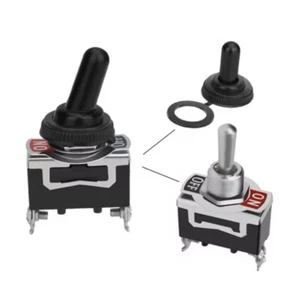 INTERRUTTORE A LEVA IMPERMEABILE 12V 24V 16A 0/1 ON OFF BARCA CAMPER AUTO MOTO - Foto 1 di 3