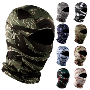 1/2/3 PZ Balaclava Tattico Militare Protezione UV Maschera Viso Cappuccio Berretto Cappello - Foto 1 di 42