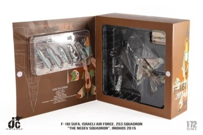 JC WINGS  ISRAELI AIR FORCE LOCKHEED F-16A SUFA 253 SQUADRON 1:72 JCW-72-F16-012 - Image 1 of 4