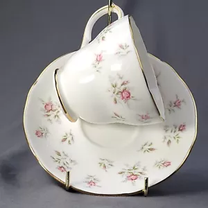 TEACUP & SAUCER DUCHESS BONE CHINA ~ MARIE № 351 ~ VINTAGE - Picture 1 of 9