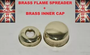 PRIMUS OFEN MESSING FLAMMENSTREUER AUSSENKAPPE UND INNENKAPPE MESSING - Bild 1 von 4