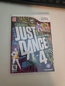 Just Dance 4 (Nintendo Wii, 2012) Complete CIB - Picture 1 of 4
