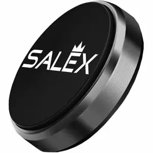 SALEX Magnetic Mounts. Black Flat Cell Phone Holders for Car Dash, Wall, Mirror - Picture 1 of 8