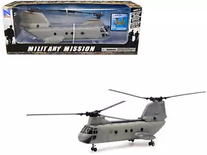 Boeing CH-46 Sea Knight Helicopter Olive Drab "United States Marines" "Military - Picture 1 of 1