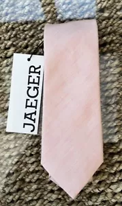 JAEGER PINK ITALIAN QUALITY TIE ( NEW WITH TAGS) - Picture 1 of 4